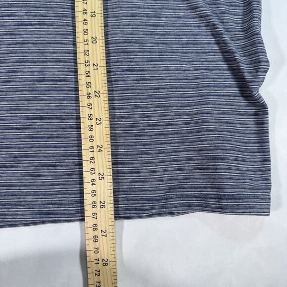 Men’s Vineyard Vines Edgartown Polo Blue Navy Stripes Large - Picture 4 of 8